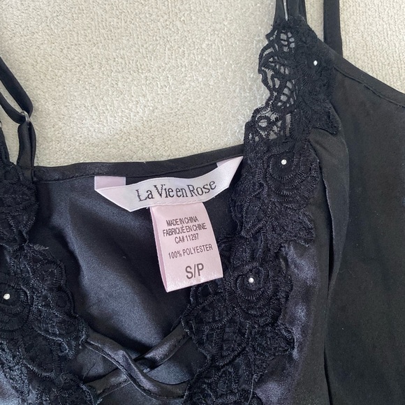 La Vie En Rose Long Silk Dress - Picture 10 of 10